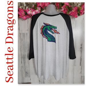 Seattle Dragons XFL Jersey T Shirt